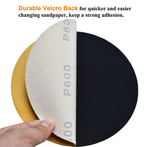 Aiyard 600-grit disc demonstrating reduced loading and cleaner finishes
