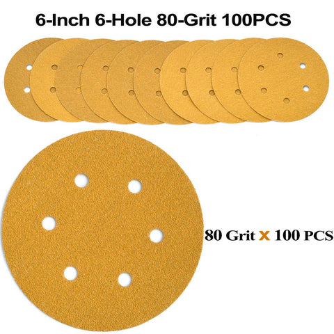 Aiyard hook-and-loop back sanding disc for quick installation and removal