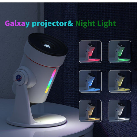 aiyyotto Star Projector 8-color cycle lets you tailor mood and vibe.