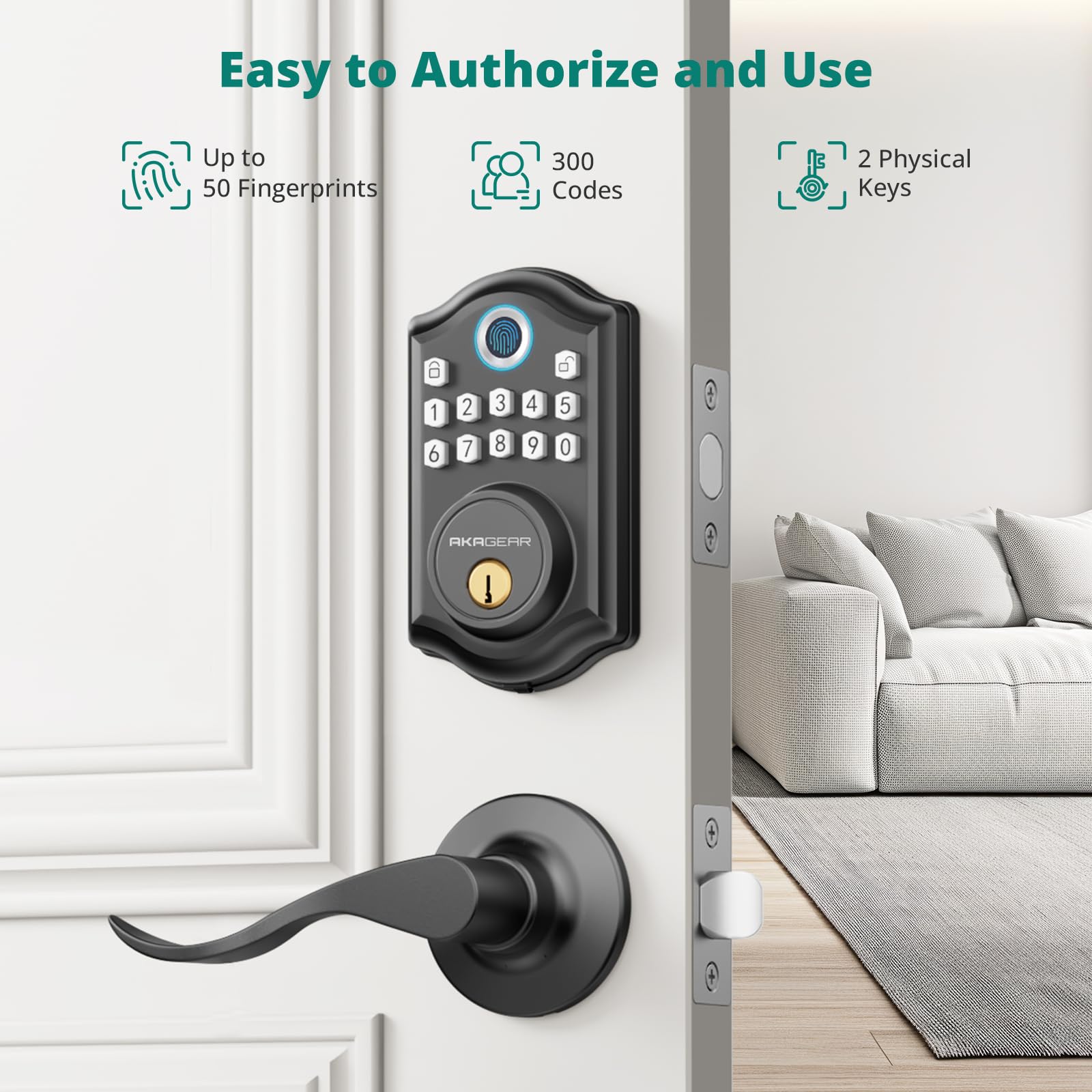 AkaGear DS10 fingerprint sensor authenticates users quickly
