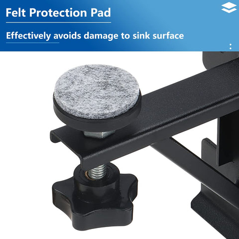 A-KARCK micro-adjustable height star knob enables precise alignment.