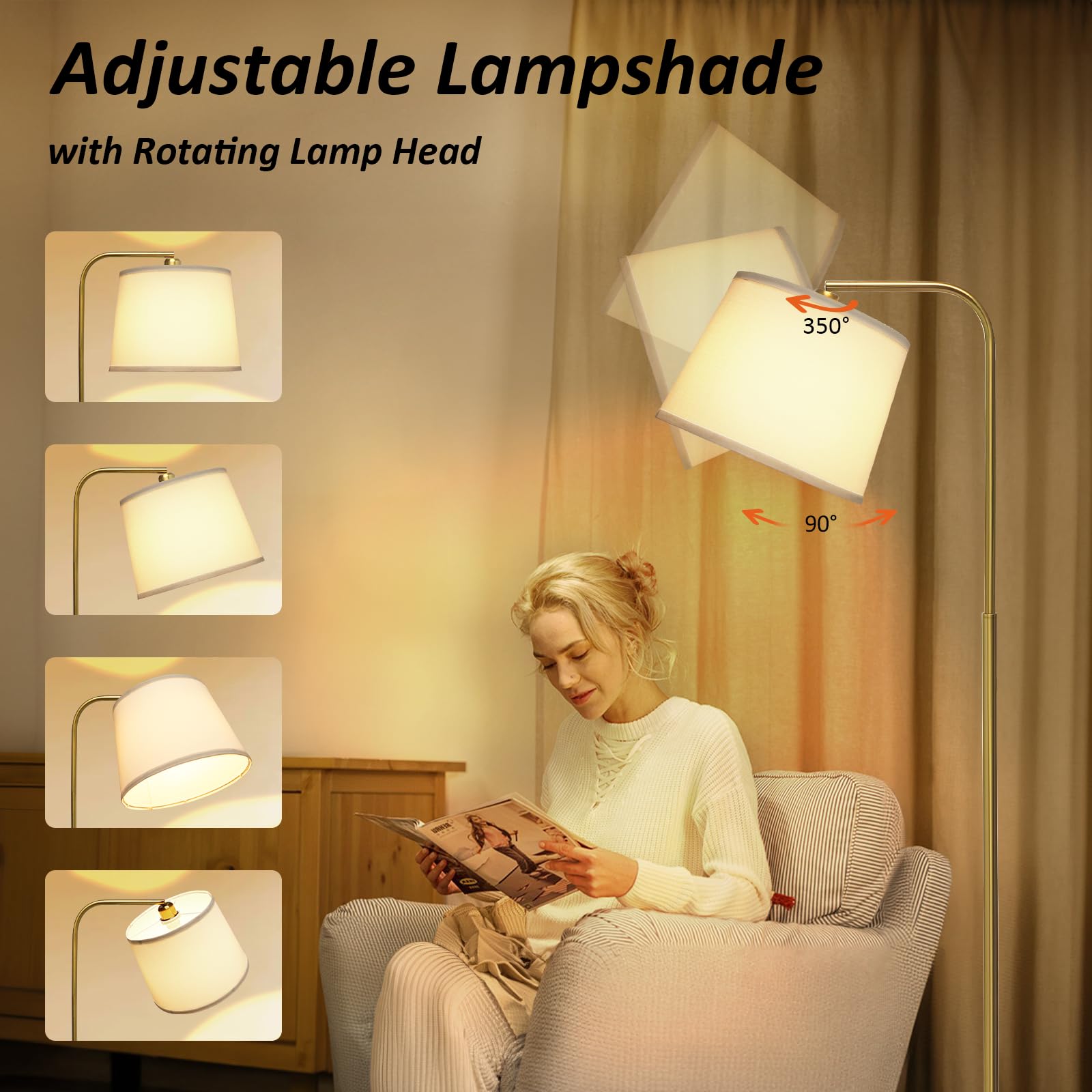 AKASUKI lamp at 3000K warm setting for cozy evenings