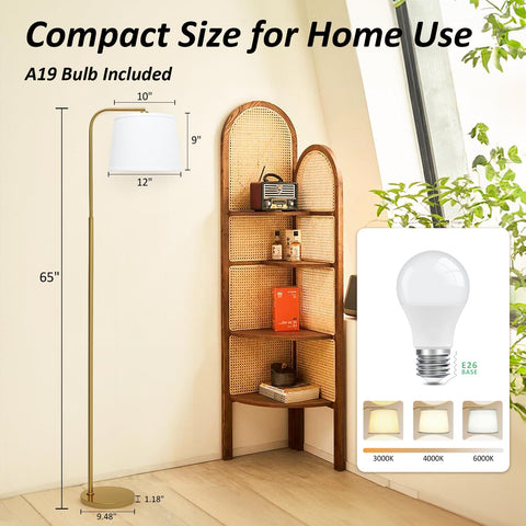 AKASUKI lamp at 4000K neutral setting for reading