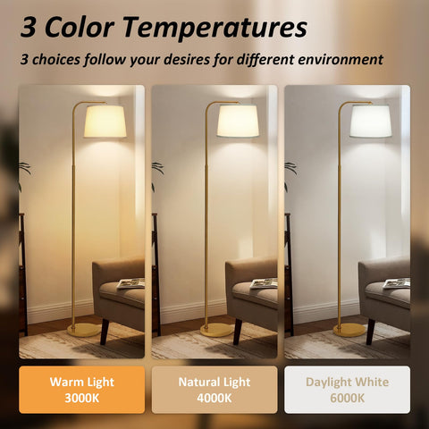 AKASUKI floor lamp head tilt enables precise task lighting