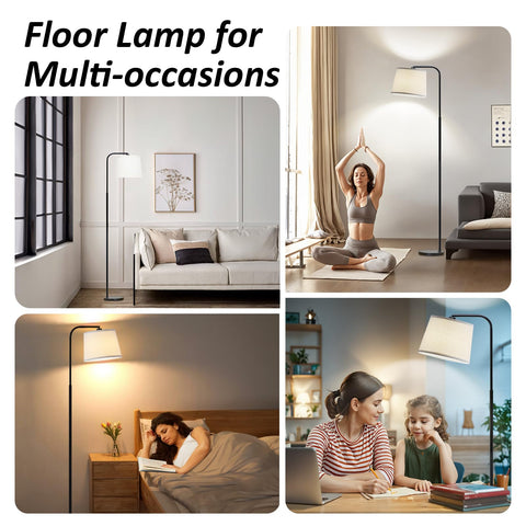 AKASUKI lamp with sturdy base for stable placement in busy rooms