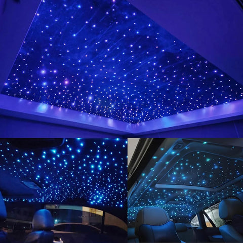 AKEPO headliner star ceiling in car creates immersive night ambience