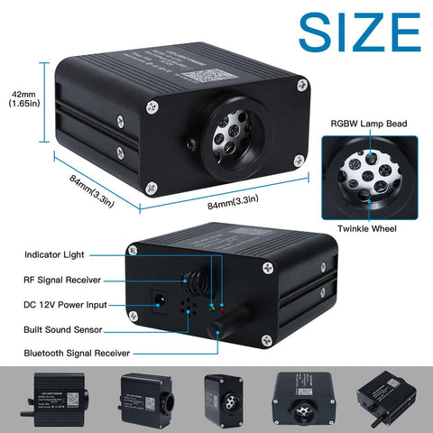 AKEPO RGBW LED beads with pure white option for star sky lighting
