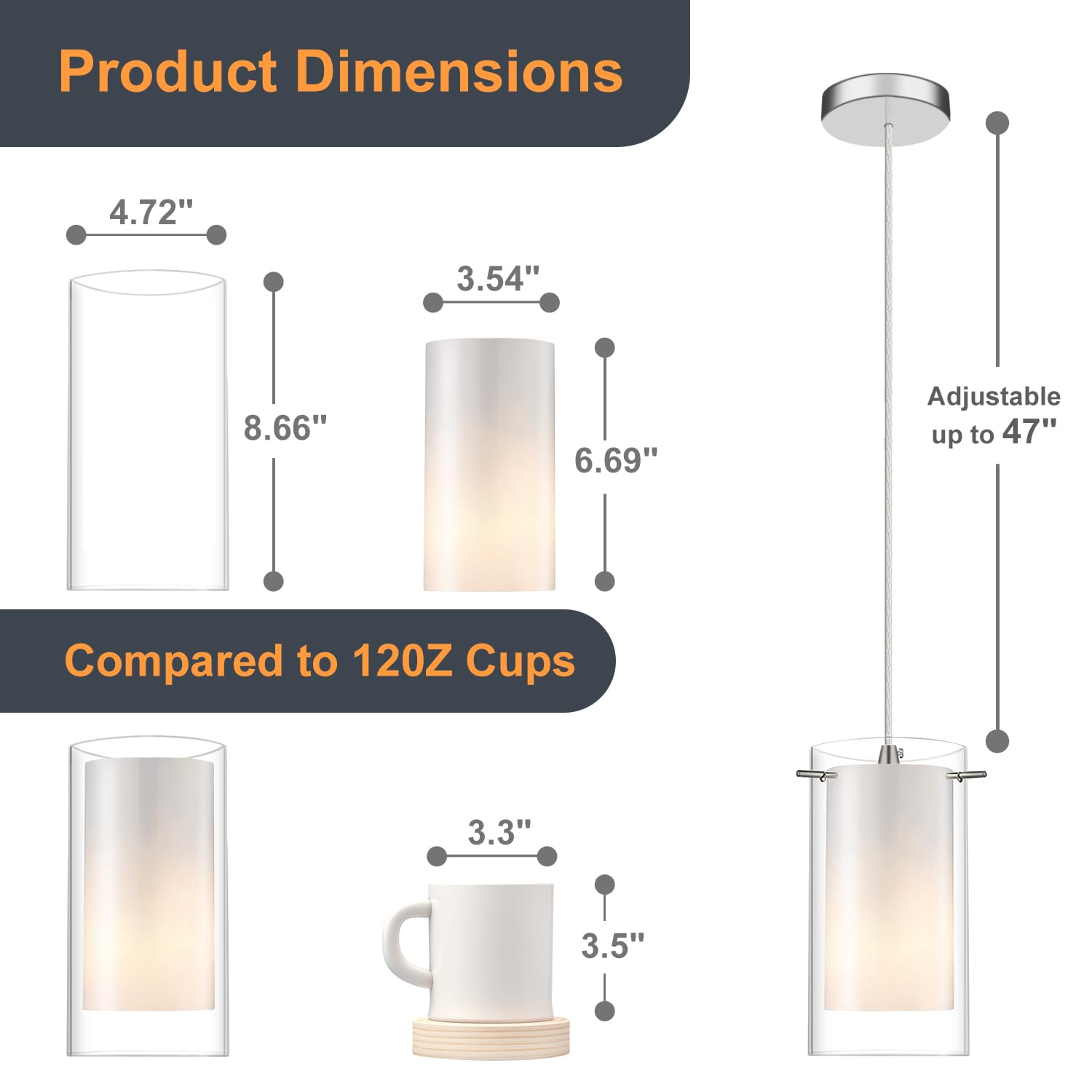 AKEZON kitchen-island lighting ideal for modern kitchens