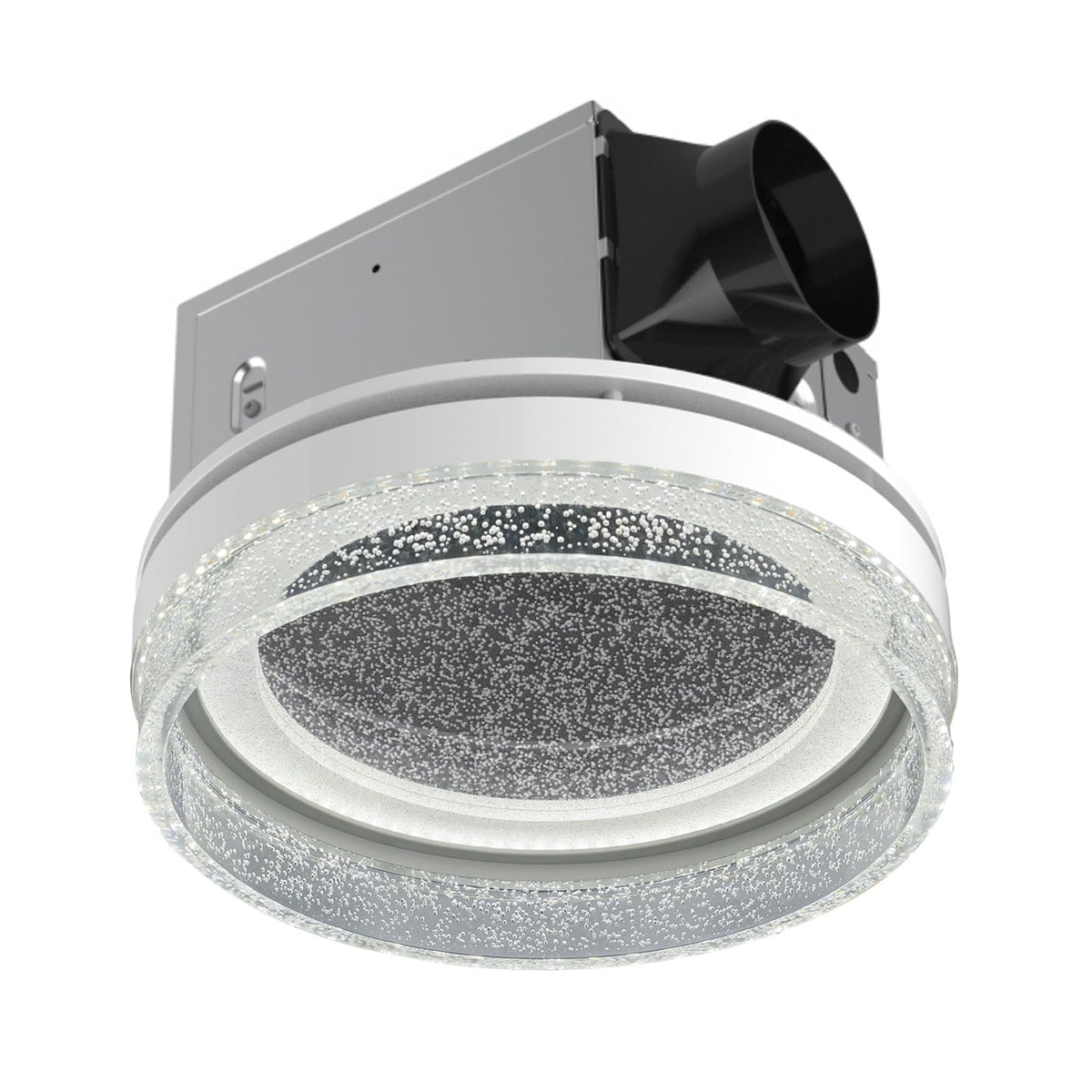 Akicon bathroom fan-light 110 CFM for efficient moisture control in small bathrooms.