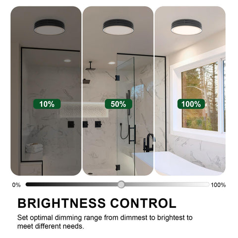 Akicon dual-dimming control demonstrates step and stepless brightness options for any mood.