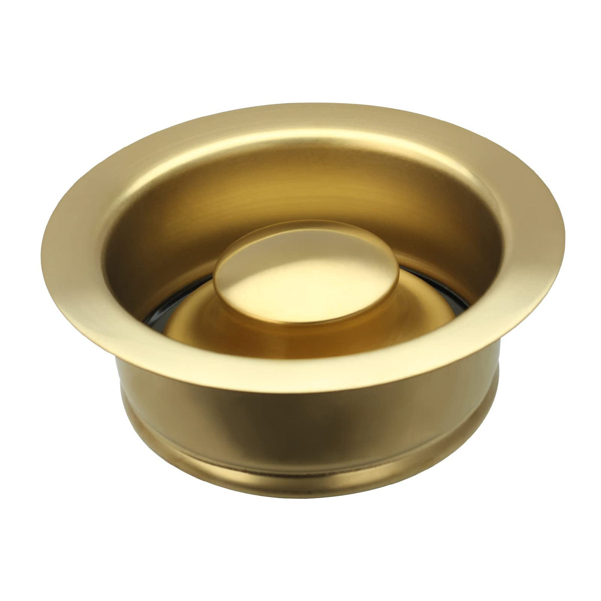 Akicon brass gold finish disposal flange for a durable kitchen fit.