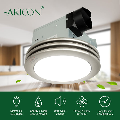 Akicon three color temperature options for different tasks