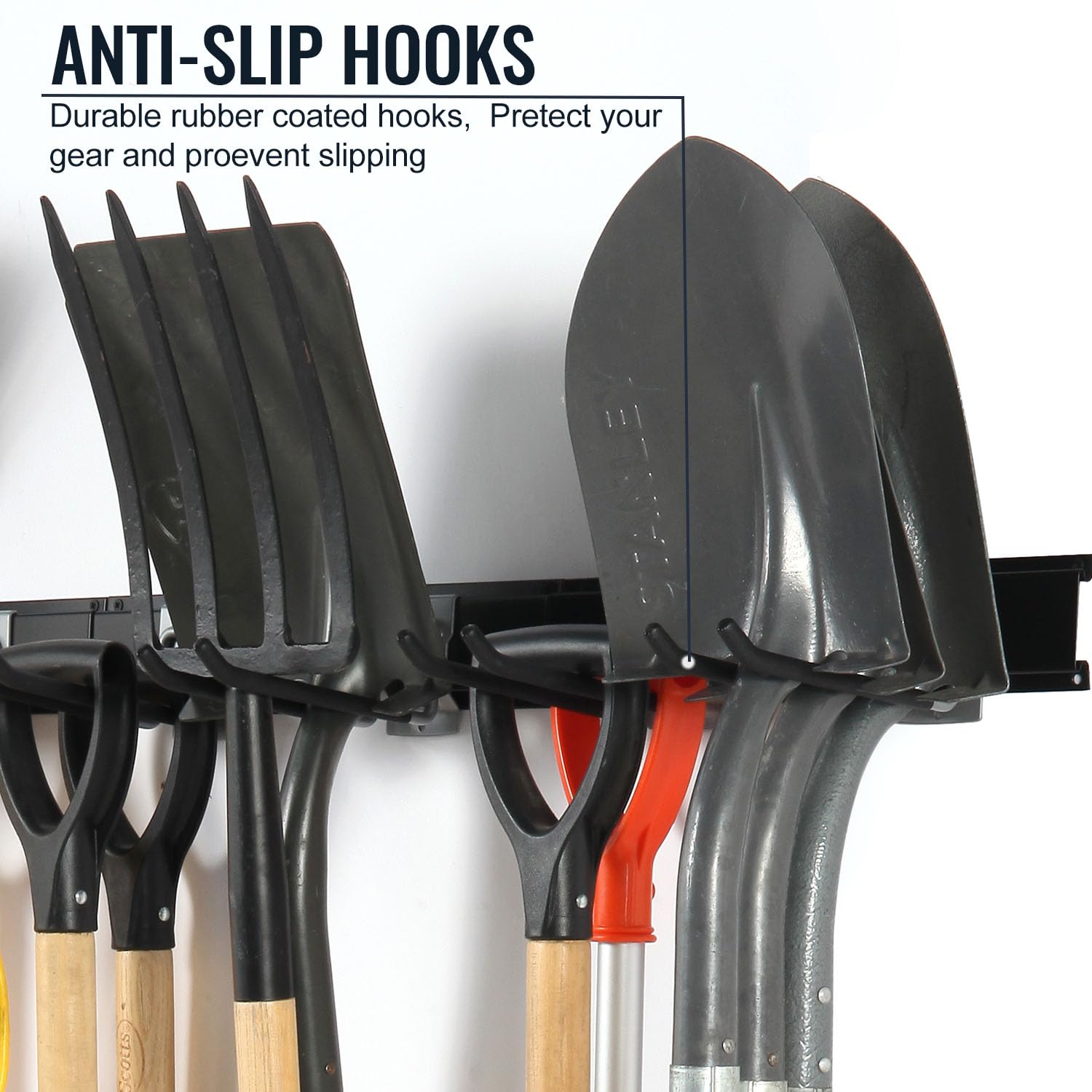 Aking Ace protective anti-slip hooks prevent scratches and drops.