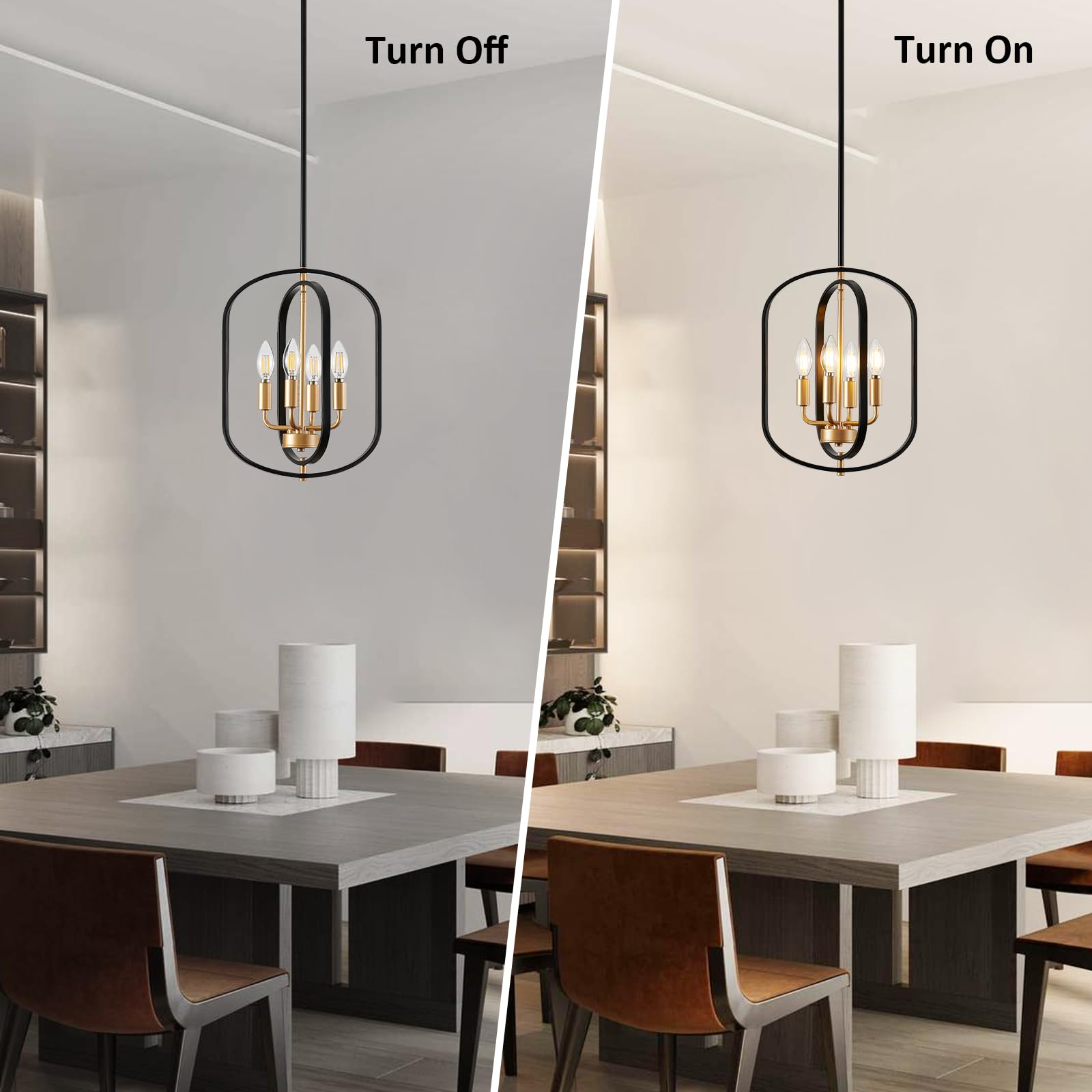AKLMXCG dimmable foyer chandelier for customizable atmosphere