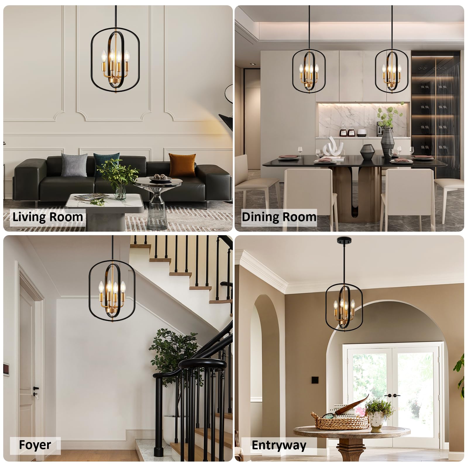 AKLMXCG living room chandelier creates a striking focal lighting piece