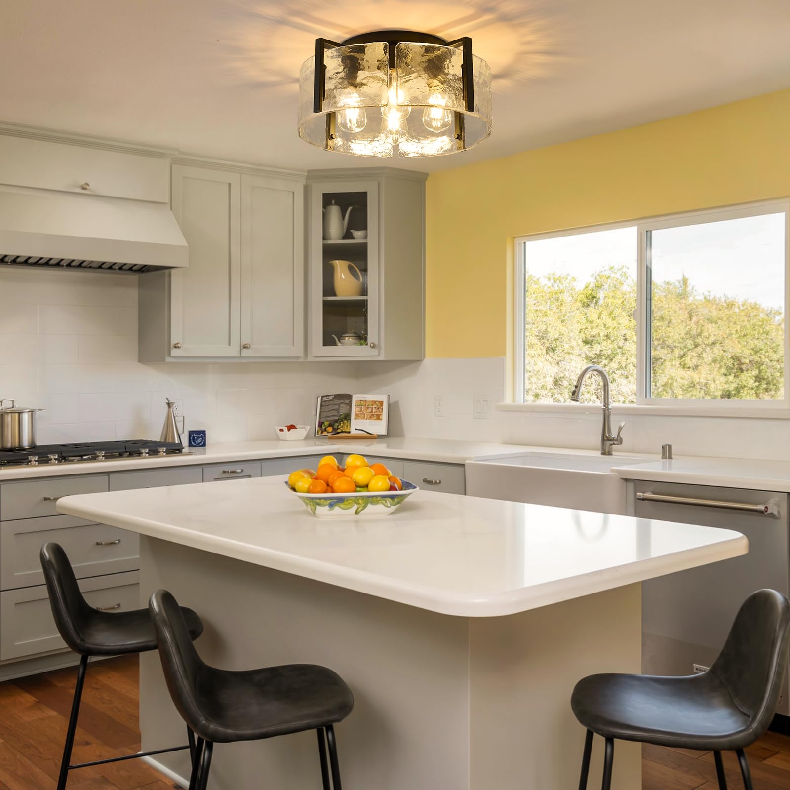 AKLMXCG modern ceiling light dimmable for customizable ambiance