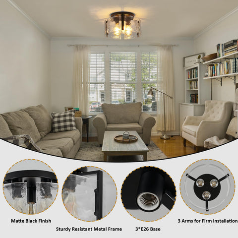 AKLMXCG UL-listed dimmable fixture compatible with E26 bulbs.