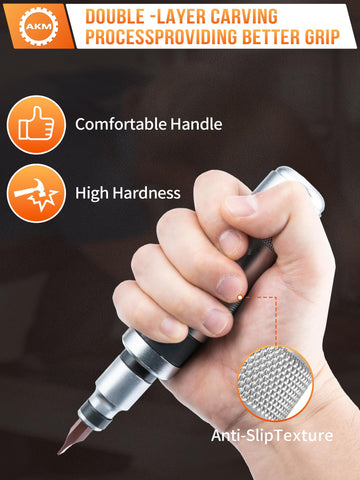 AKM chrome finish resists corrosion during heavy use
