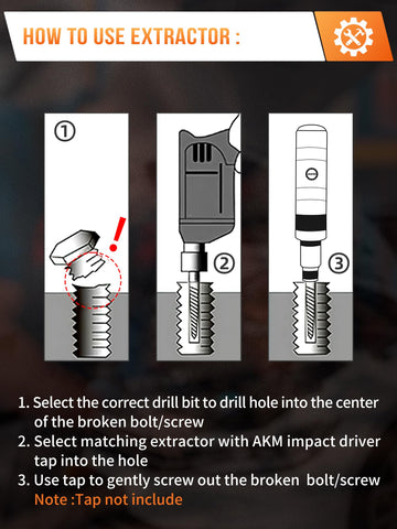 AKM PH2 drill bit for clean pilot holes