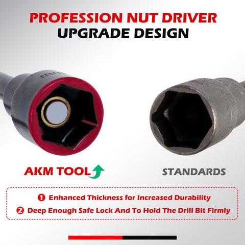 AKM TOOL 35PCS extension-60mm shown for longer reach