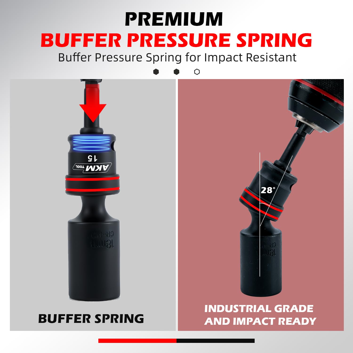 AKM TOOL adapter adds drive compatibility for versatility.