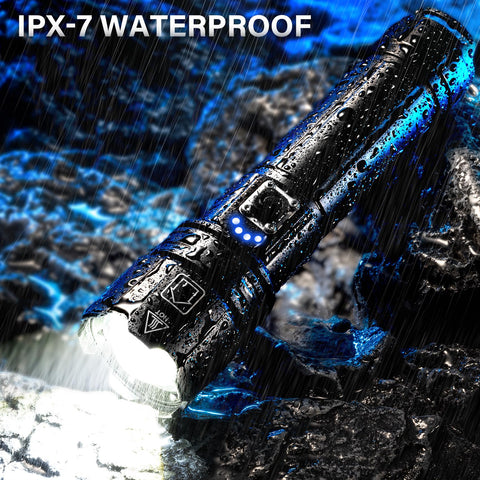 AKNEAR waterproof design with rubber seal resists rain and splashes
