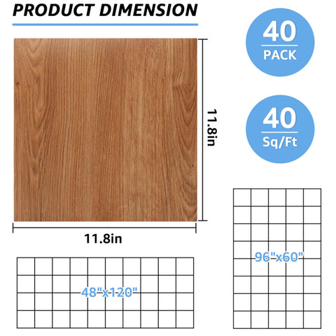 AKOLAFE 12x12 peel-and-stick tiles showing simple installation.