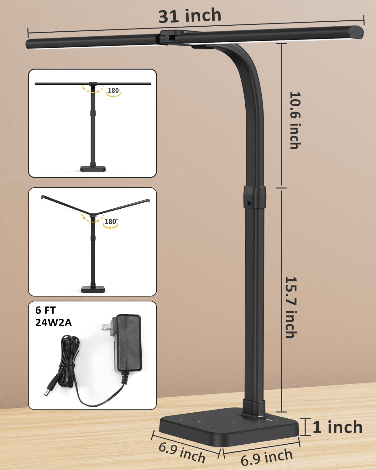 AKRRYR architect light with five brightness and color modes enables tailored illumination.