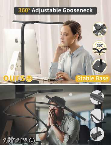AKRRYR office-study lamp ideal for reading, drafting, and art projects.