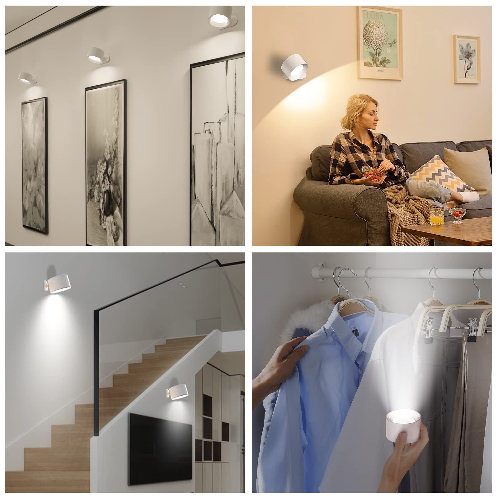 AKSDA bedside wall light ideal for reading in bed