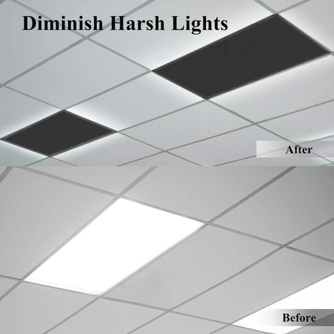Aksipo black polyester fabric light covers soften brightness.