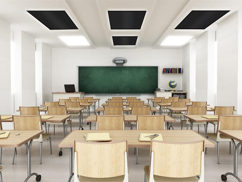 Aksipo ceiling light cover suitable for office and classroom.