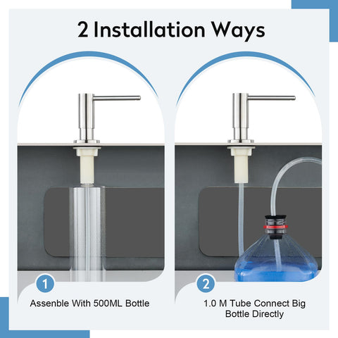 Aktines corrosion resistant silicone hose minimizes leaks for tidy installations.