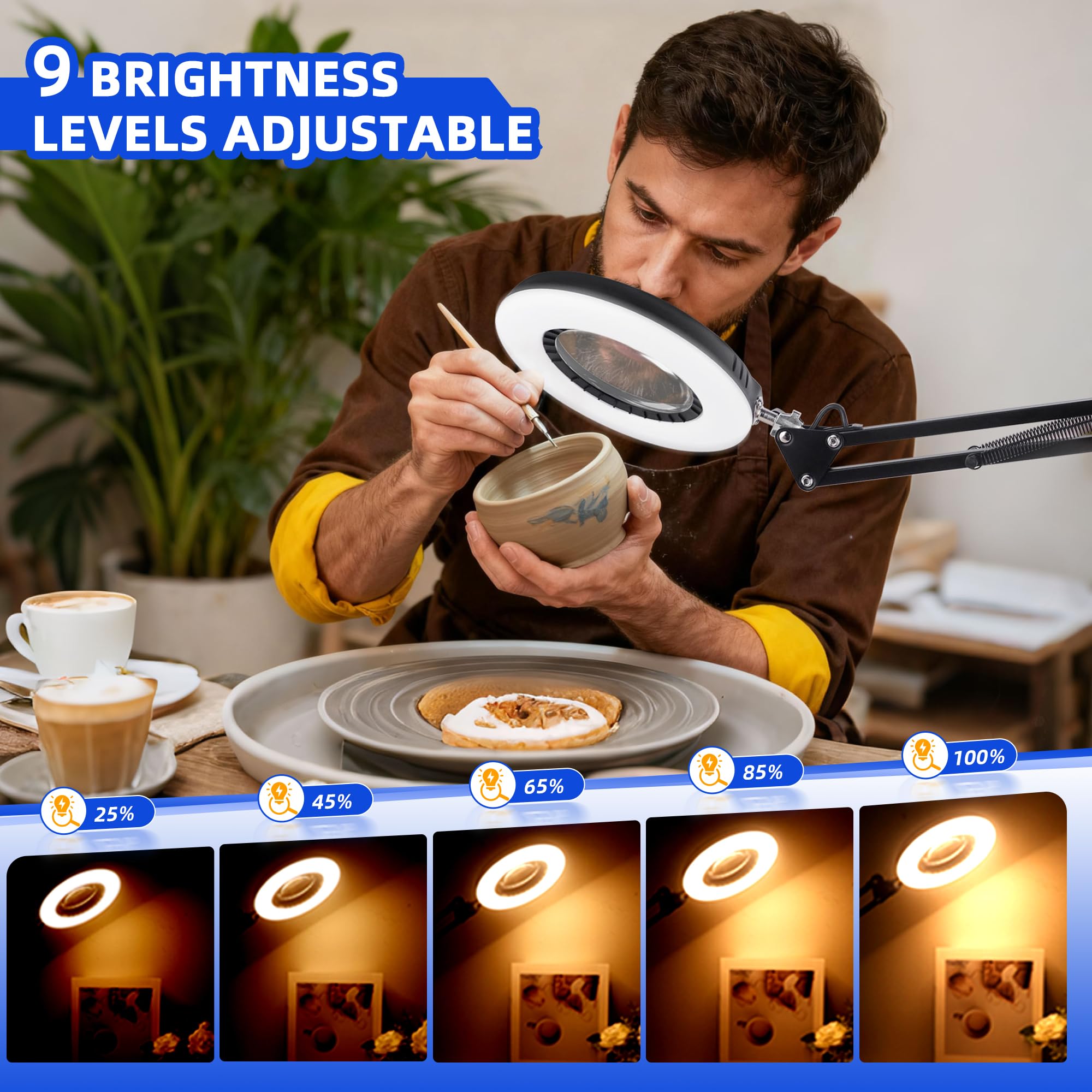 Akynite 5 color modes tailor lighting to project and time of day