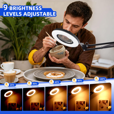 Akynite 5 color modes tailor lighting to project and time of day