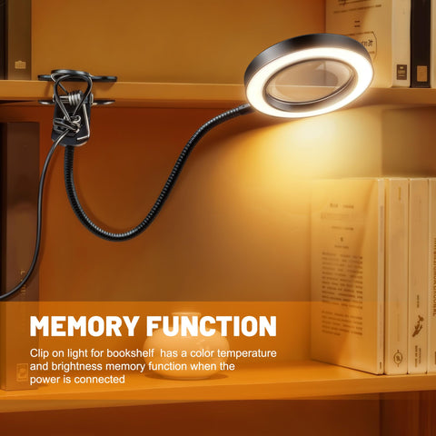 Akynite 58 LEDs magnifying lamp delivers bright, even illumination.