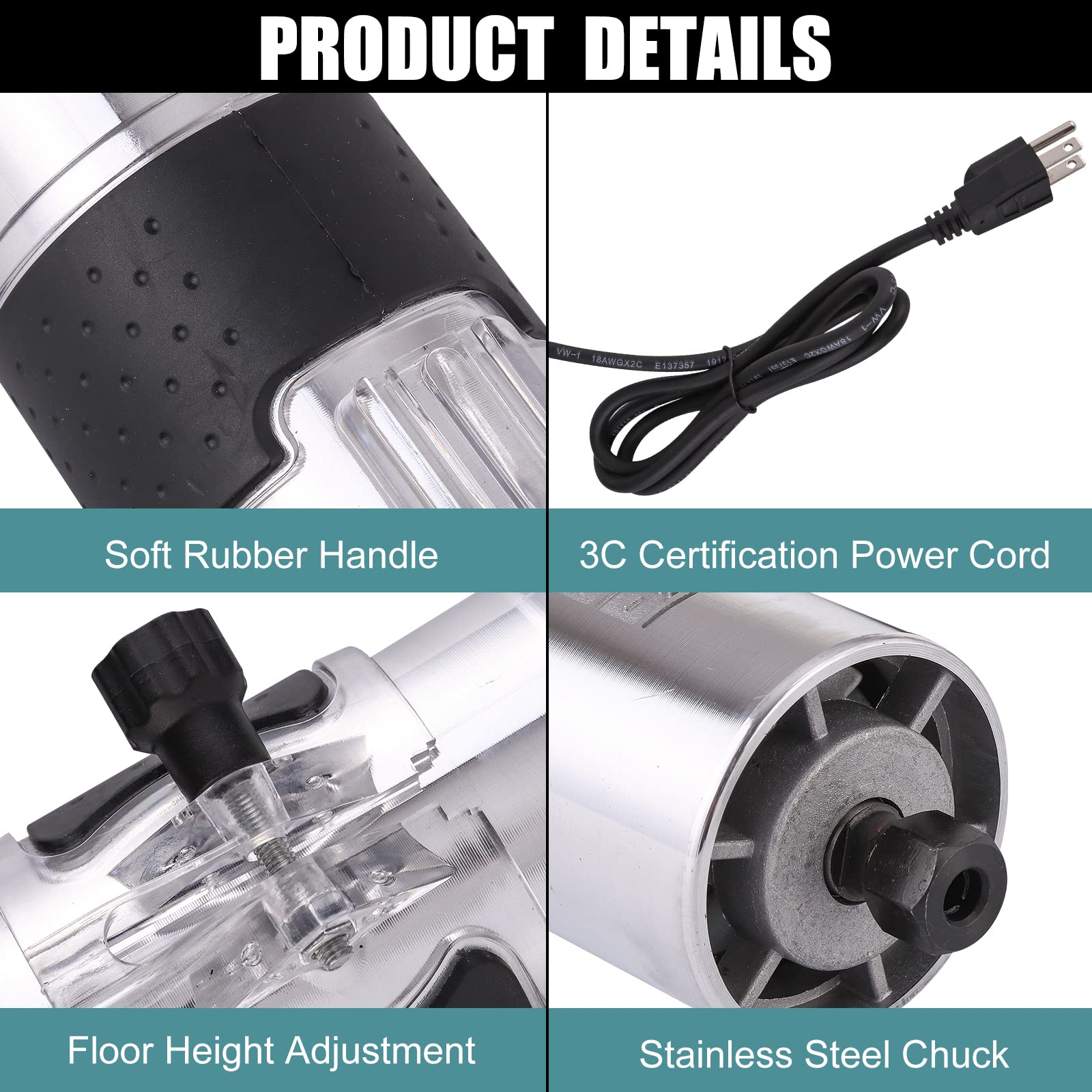 AKYPACH trimming guide rail and rollers support accurate curves.