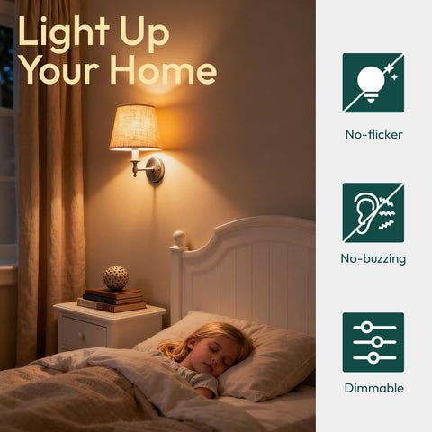 ALAMPEVER vintage candle bulb glow adds nostalgic ambiance to living spaces