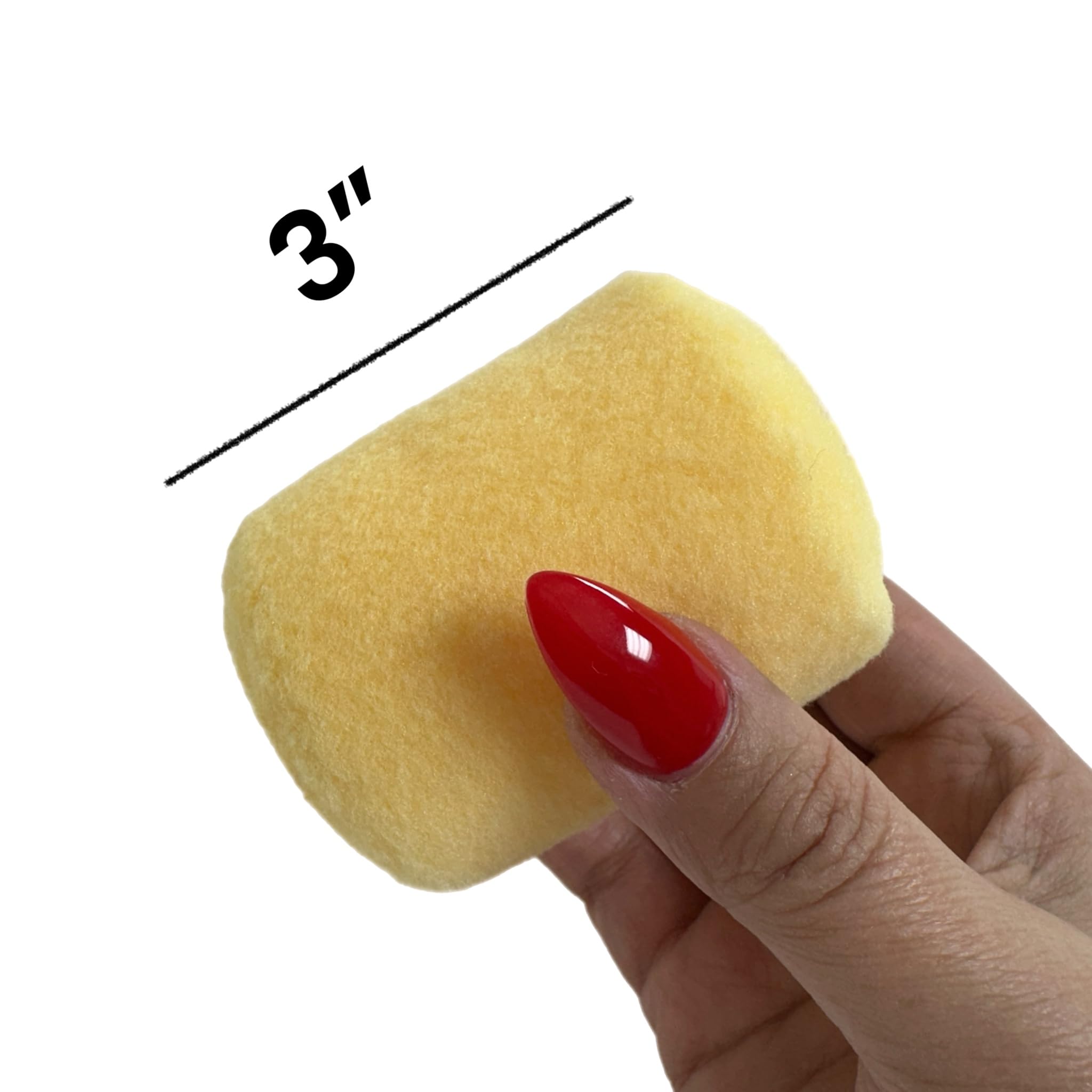 ALAZCO indoor-outdoor 3-inch roller refill designed for versatile surfaces.