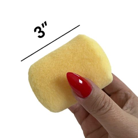 ALAZCO indoor-outdoor 3-inch roller refill designed for versatile surfaces.