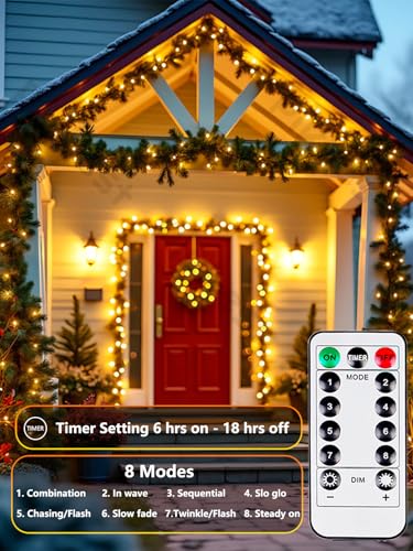 Albelt remote with 8 modes for versatile mood lighting.