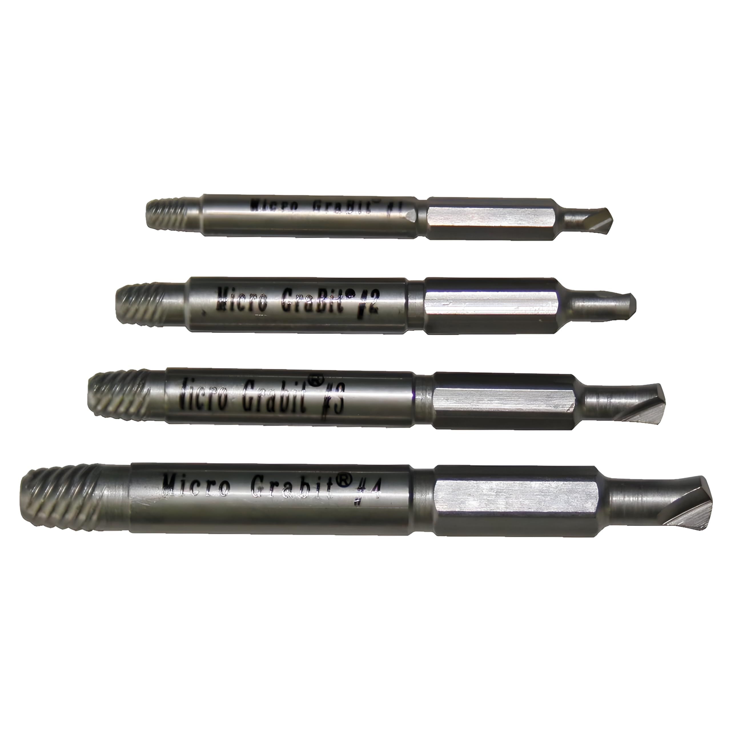 Alden Grabit Micro P190 extractor close-up for mid-sized bolts.