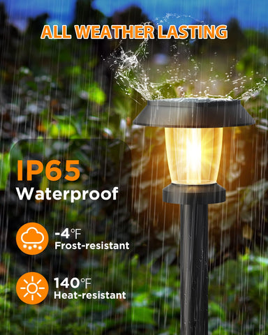 ALEPOD three brightness modes customize walkway lighting.