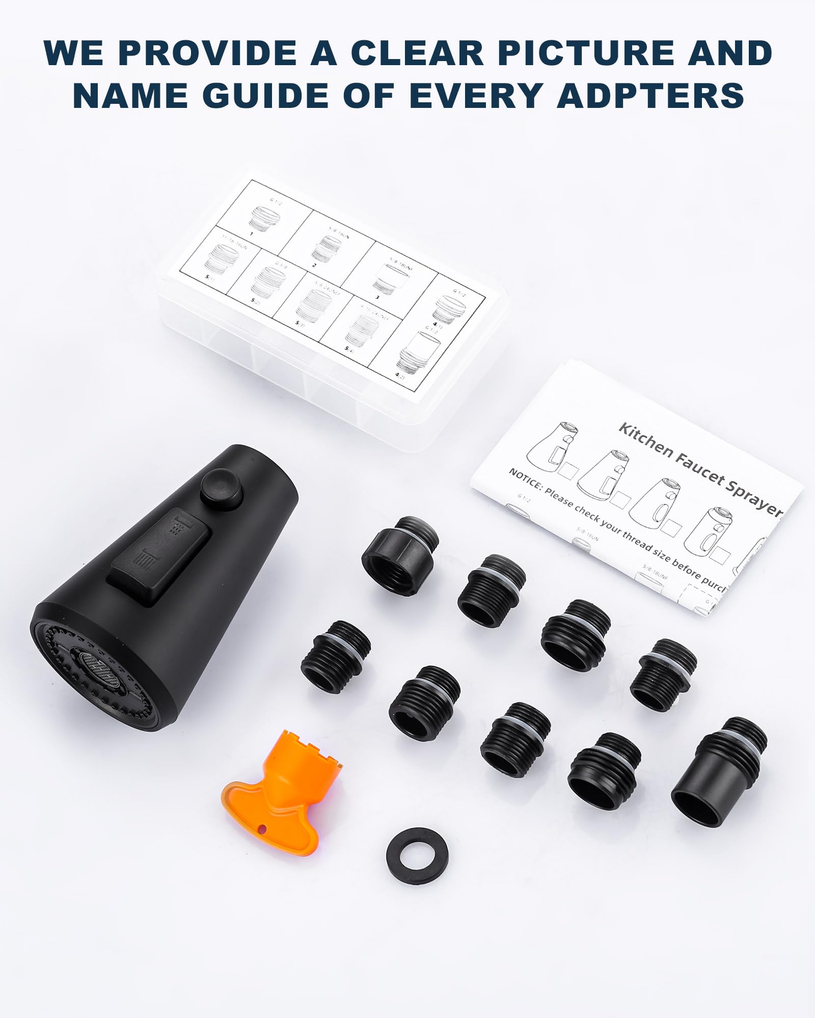 ALEASHA compatibility with Moen, Delta, Kohler broadens faucet options