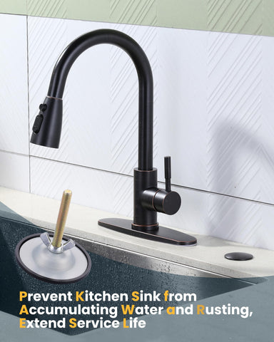 ALEASHA flush-mount design fits most sinks for a seamless look