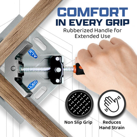 Alec Tools corner clips set aids joint stability during assembly