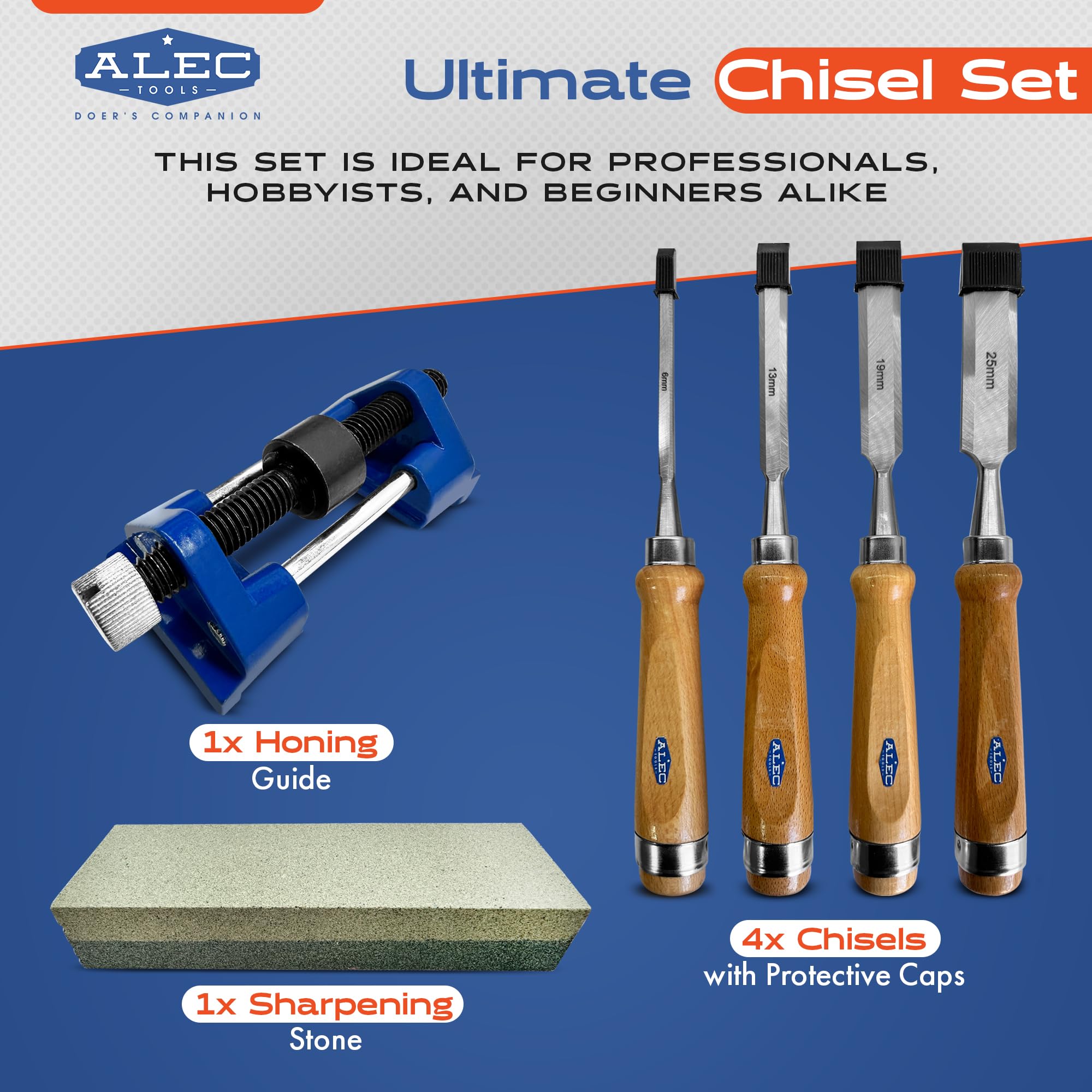 Alec Tools ideal for cabinetry and fine woodworking projects.