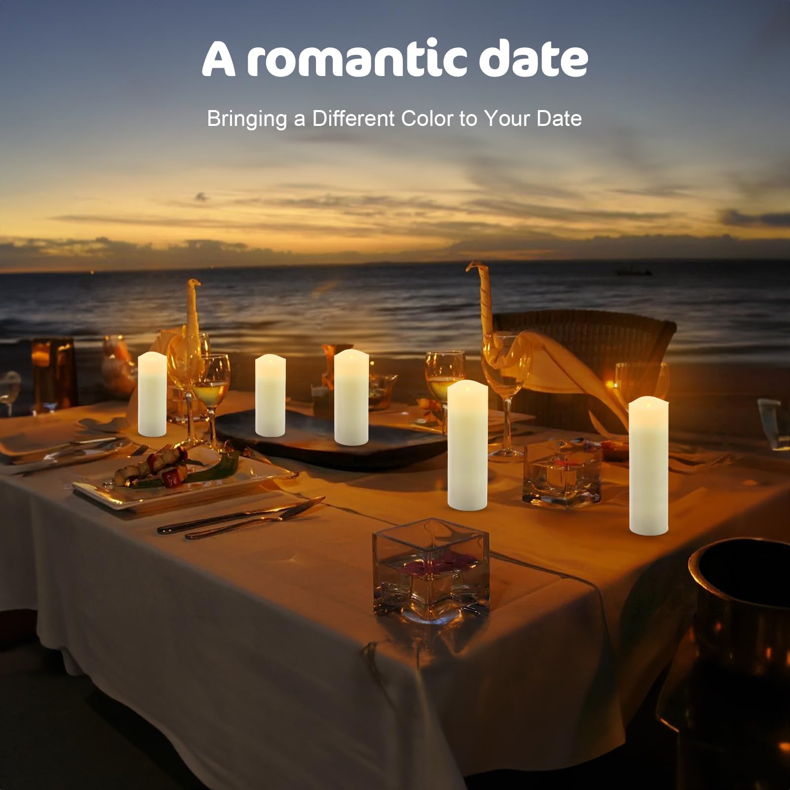 ALED LIGHT bedroom decor with soft ambient lighting.
