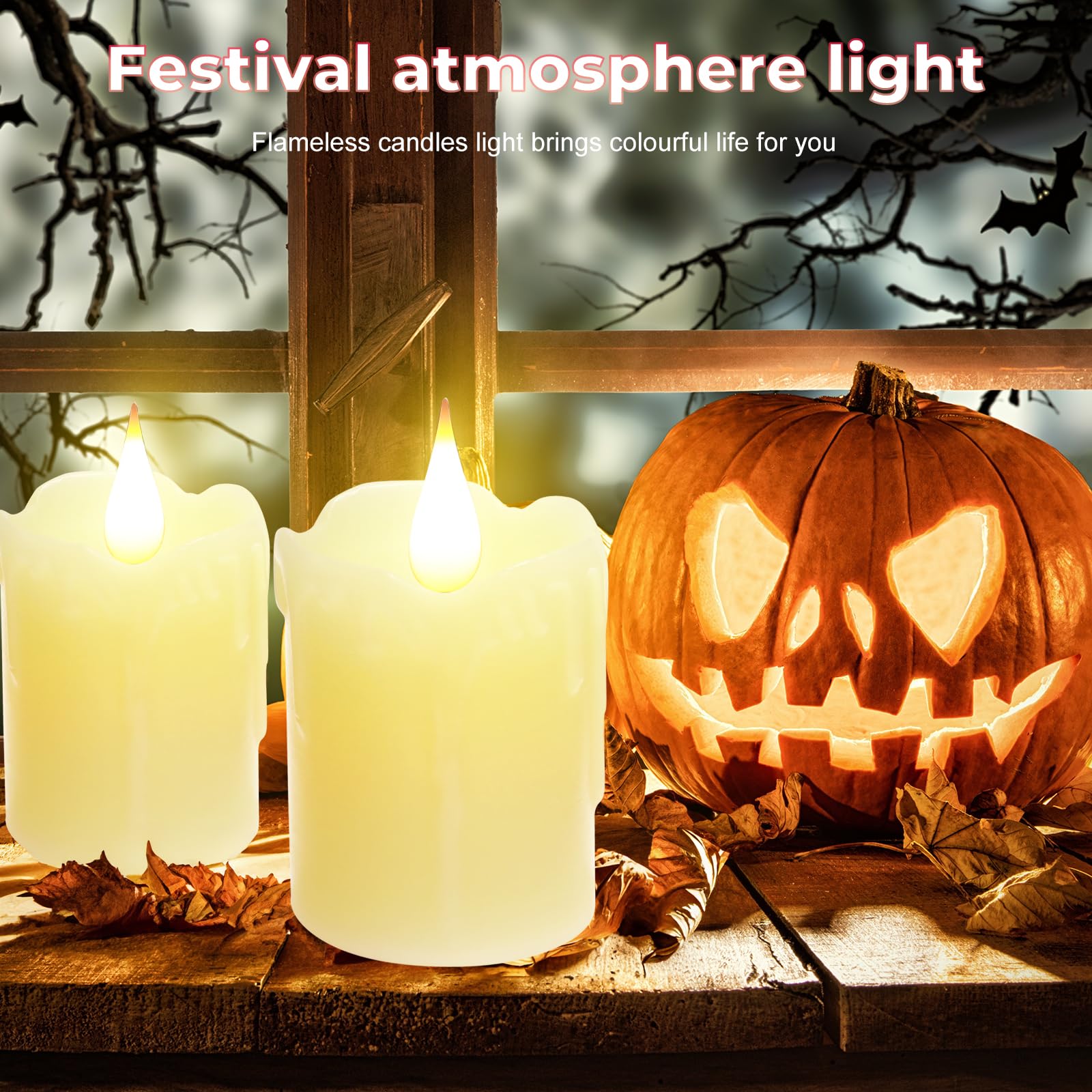 ALED LIGHT holiday décor creating a warm glow for holidays and celebrations.