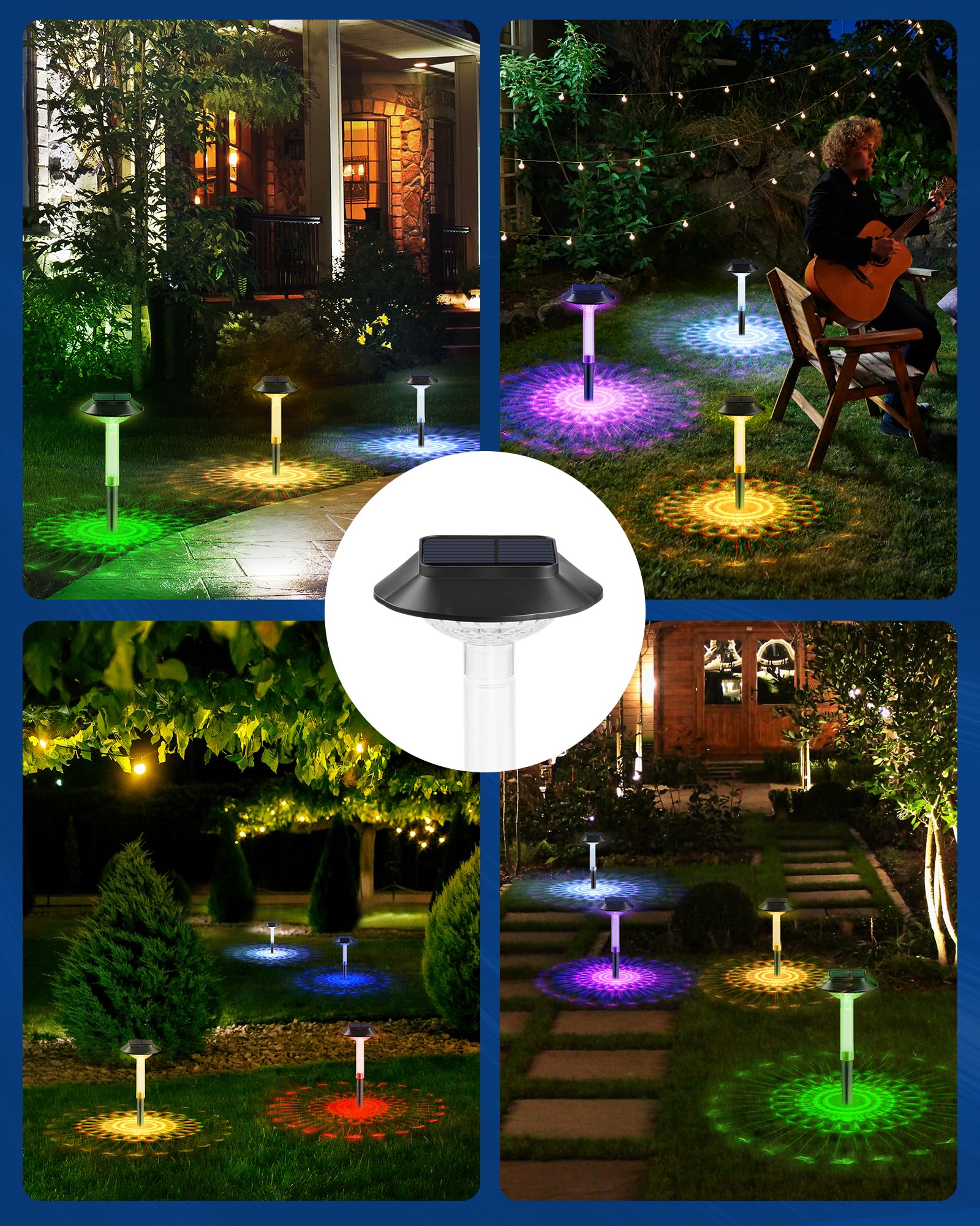 ALEPOD eight-pack outdoor lights simplify seasonal yard displays